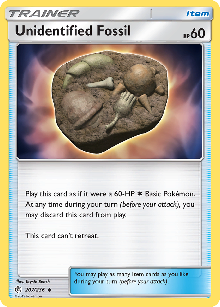 Unidentified Fossil (207/236) [Sun & Moon: Cosmic Eclipse] | Good Games North