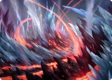 Frostboil Snarl Art Card [Strixhaven: School of Mages Art Series] | Good Games North
