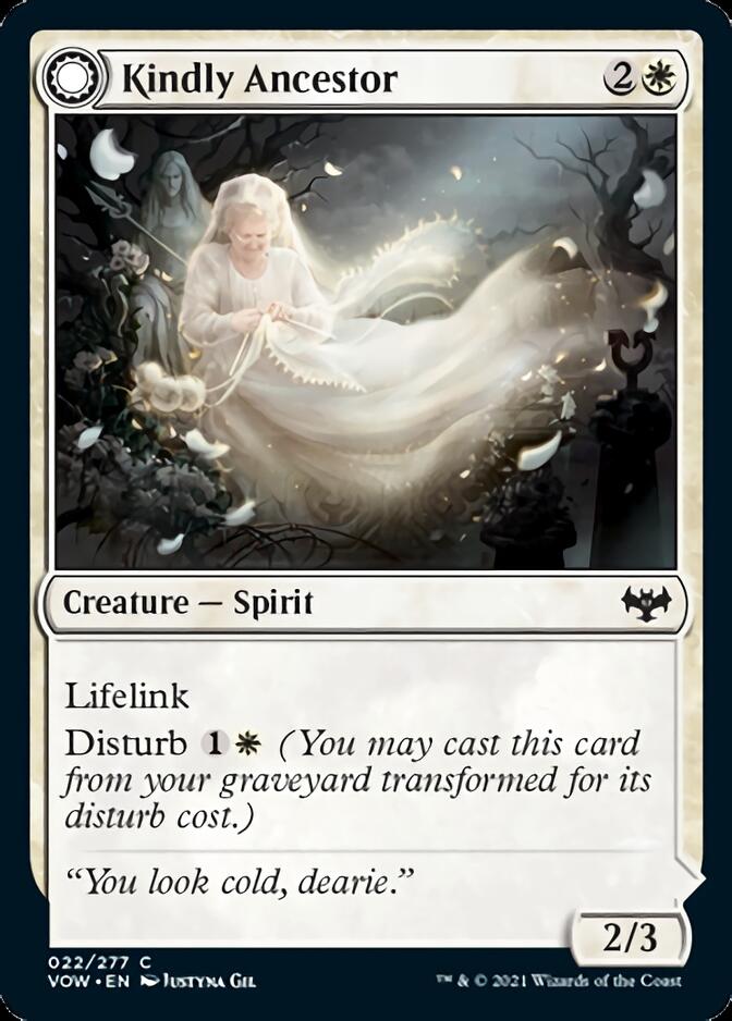 Kindly Ancestor // Ancestor's Embrace [Innistrad: Crimson Vow] | Good Games North