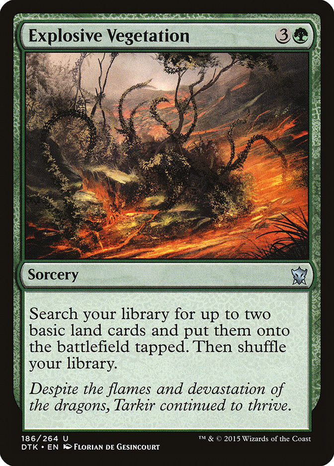 Explosive Vegetation [Dragons of Tarkir] | Good Games North