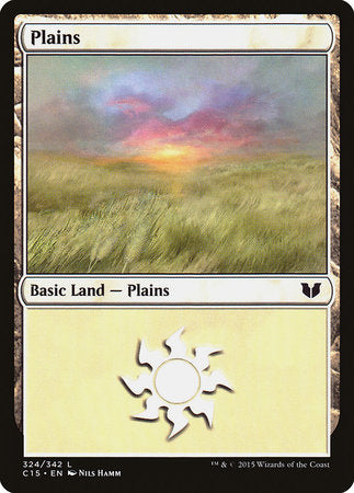 Plains (324) [Commander 2015] | Good Games North