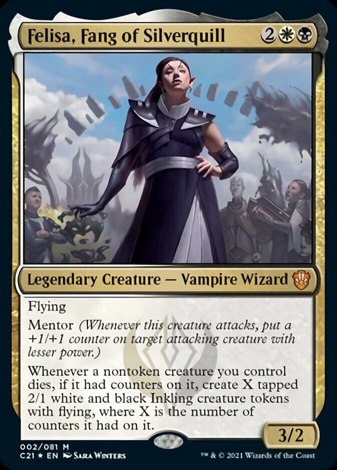 Felisa, Fang of Silverquill [Commander 2021] | Good Games North