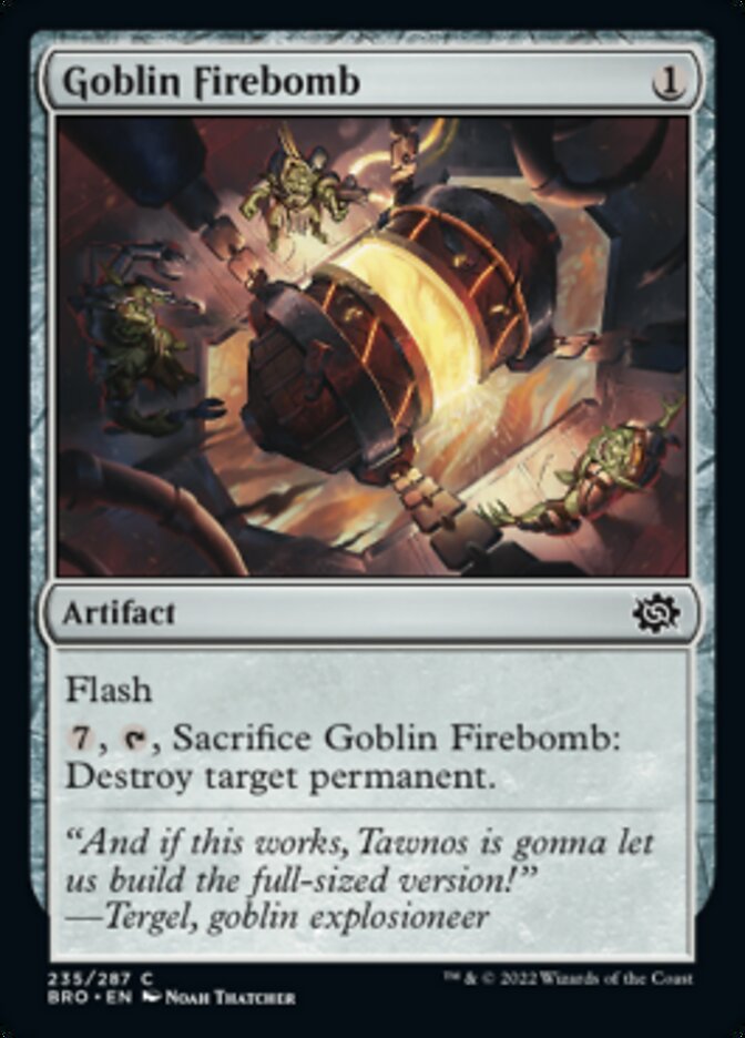 Goblin Firebomb [The Brothers' War] | Good Games North