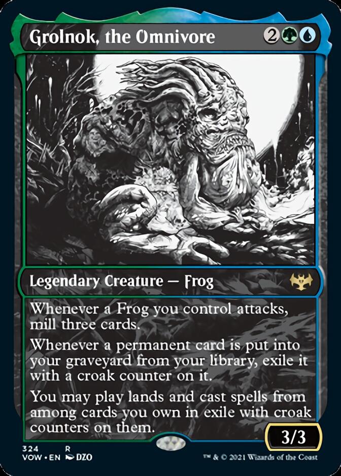 Grolnok, the Omnivore (Showcase Eternal Night) [Innistrad: Crimson Vow] | Good Games North