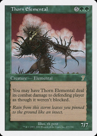 Thorn Elemental [Seventh Edition] | Good Games North