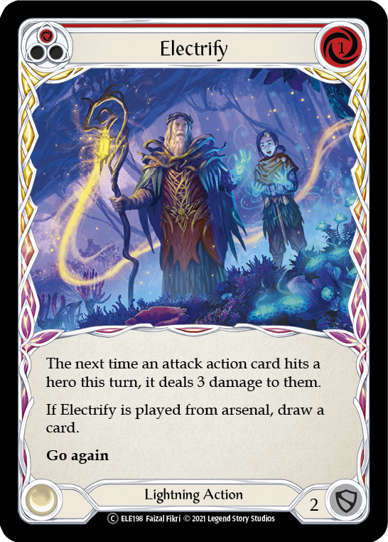 Electrify (Red) [U-ELE198] Unlimited Rainbow Foil | Good Games North