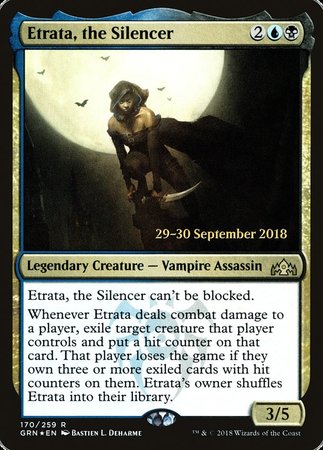 Etrata, the Silencer [Guilds of Ravnica Promos] | Good Games North