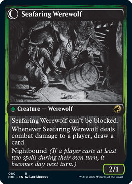 Suspicious Stowaway // Seafaring Werewolf [Innistrad: Double Feature] | Good Games North