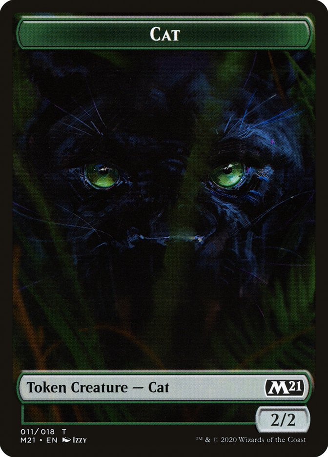 Cat (011/018) [Core Set 2021 Tokens] | Good Games North