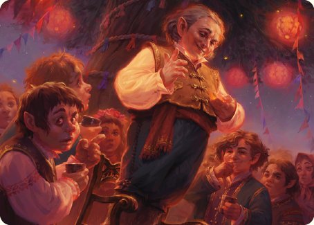 Bilbo, Retired Burglar Art Card [The Lord of the Rings: Tales of Middle-earth Art Series] | Good Games North