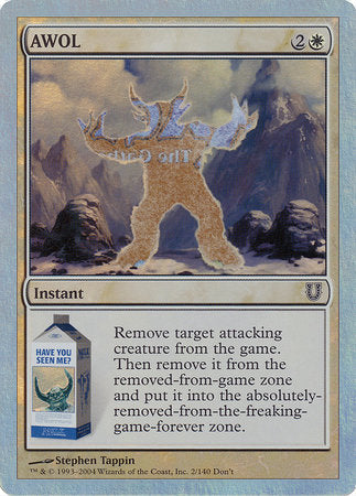 AWOL (Alternate Foil) [Unhinged] | Good Games North