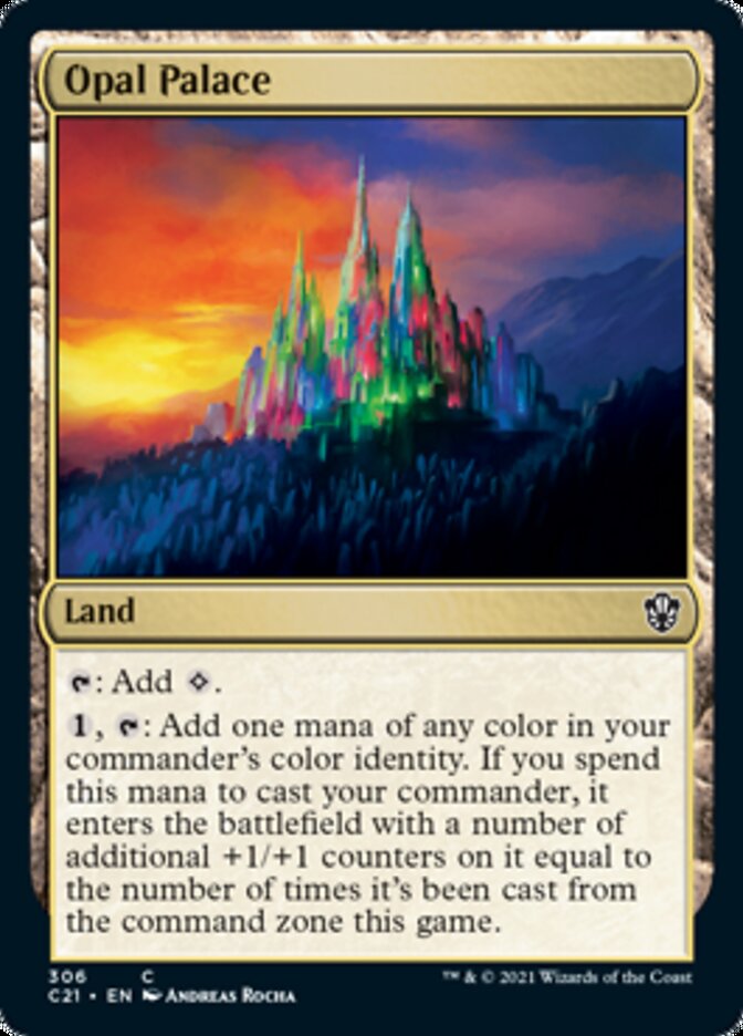 Opal Palace [Commander 2021] | Good Games North