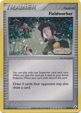 Fieldworker (73/92) (Stamped) [EX: Legend Maker] | Good Games North