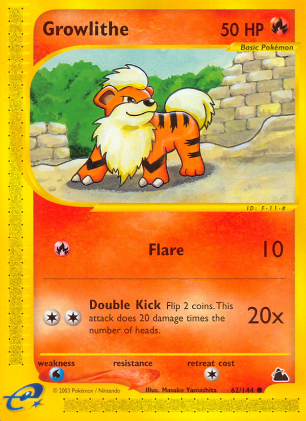 Growlithe (62/144) [Skyridge] | Good Games North