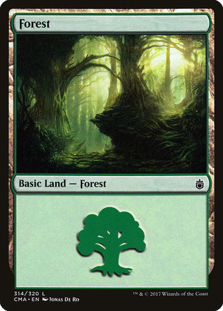 Forest (314) [Commander Anthology] | Good Games North