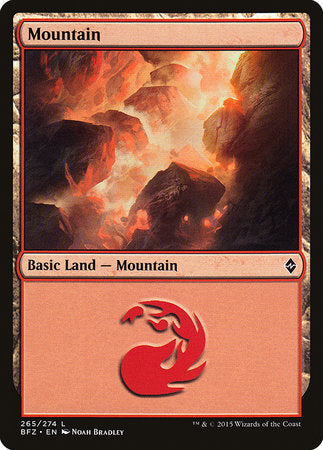 Mountain (265) [Battle for Zendikar] | Good Games North