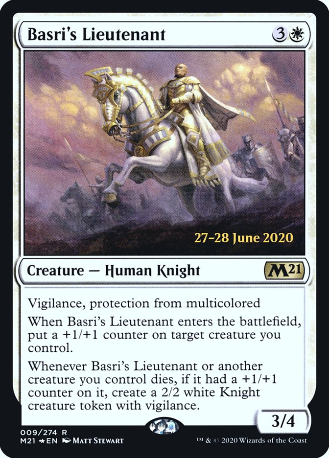 Basri's Lieutenant  [Core Set 2021 Prerelease Promos] | Good Games North