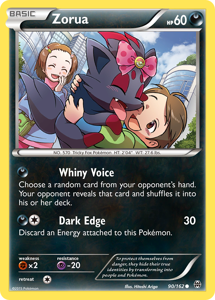 Zorua (90/162) [XY: BREAKthrough] | Good Games North