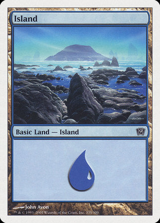 Island (335) [Ninth Edition] | Good Games North