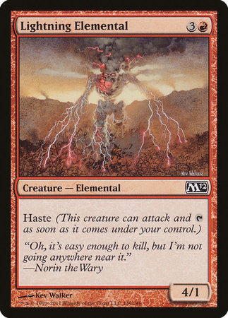 Lightning Elemental [Magic 2012] | Good Games North
