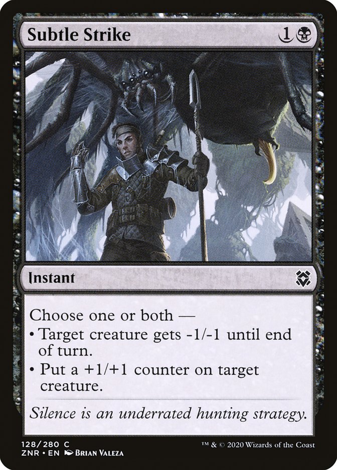 Subtle Strike [Zendikar Rising] | Good Games North