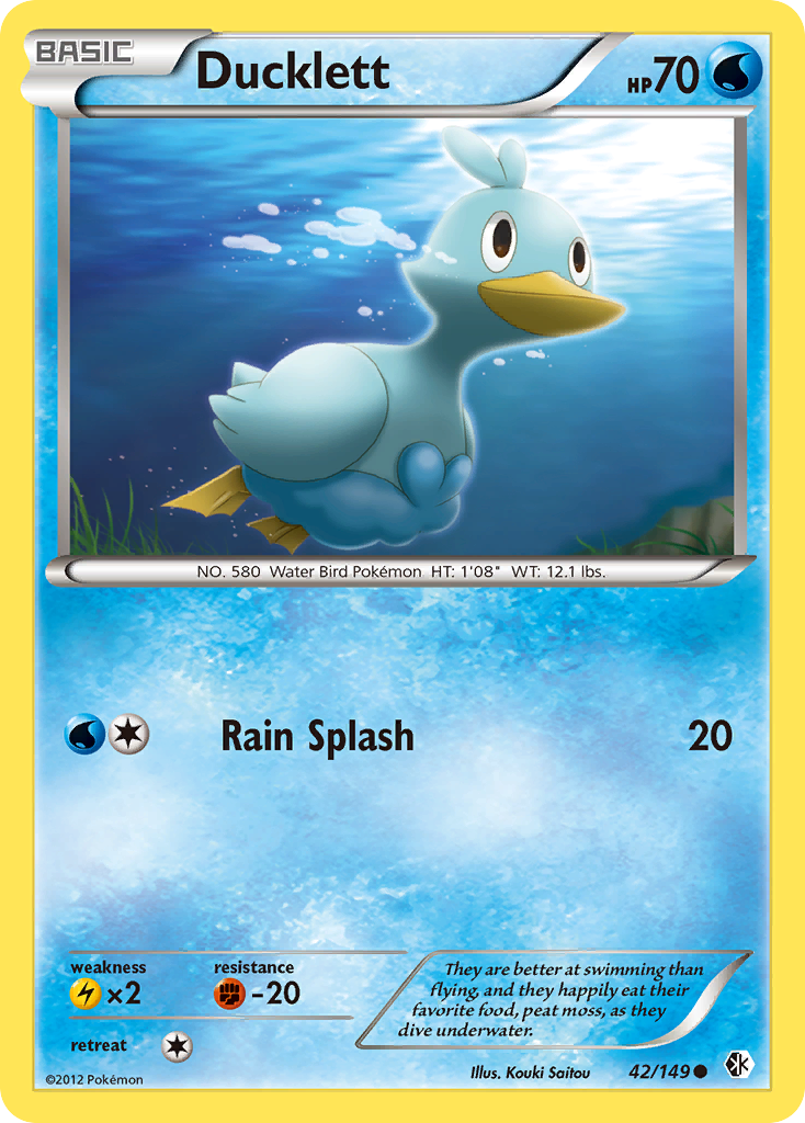 Ducklett (42/149) [Black & White: Boundaries Crossed] | Good Games North