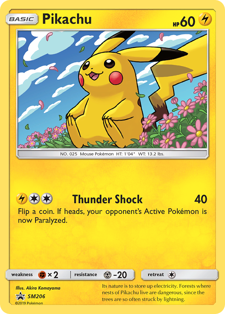Pikachu (SM206) [Sun & Moon: Black Star Promos] | Good Games North
