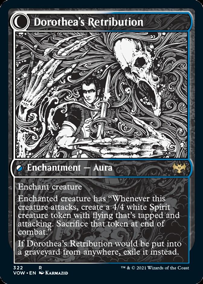 Dorothea, Vengeful Victim // Dorothea's Retribution (Showcase Eternal Night) [Innistrad: Crimson Vow] | Good Games North