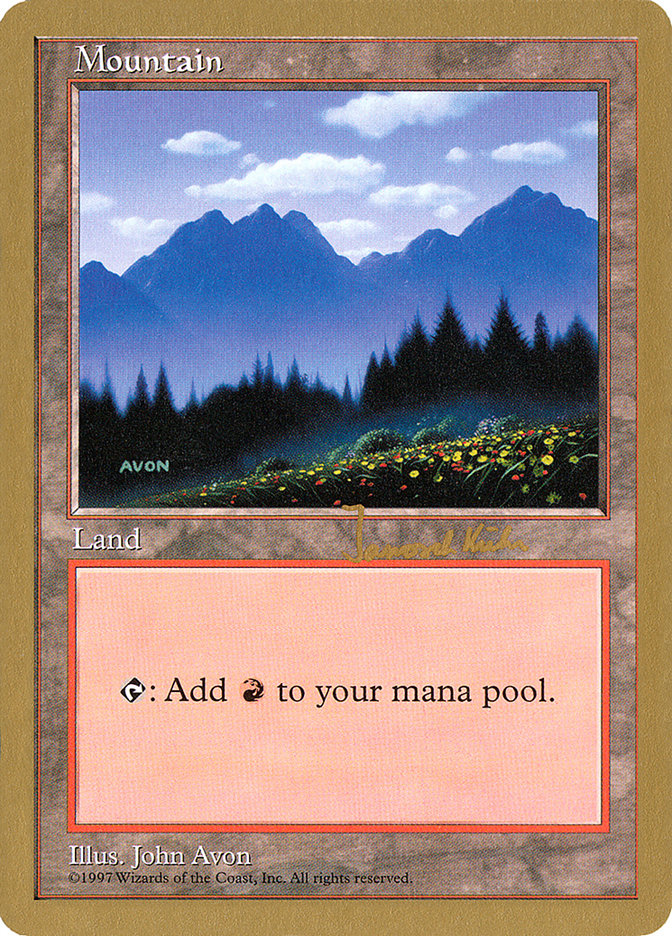 Mountain (jk445) (Janosch Kuhn) [World Championship Decks 1997] | Good Games North