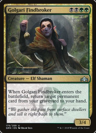 Golgari Findbroker [Guilds of Ravnica] | Good Games North