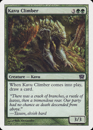 Kavu Climber [Ninth Edition] | Good Games North