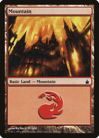 Mountain (302) [Ravnica: City of Guilds] | Good Games North