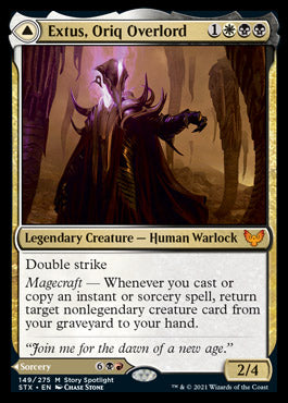 Extus, Oriq Overlord // Awaken the Blood Avatar [Strixhaven: School of Mages] | Good Games North