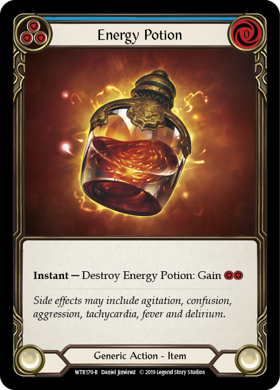 Energy Potion [WTR170-R] Alpha Print Rainbow Foil | Good Games North