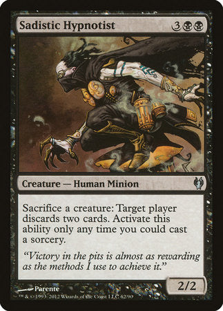 Sadistic Hypnotist [Duel Decks: Izzet vs. Golgari] | Good Games North