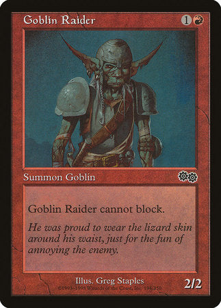 Goblin Raider [Urza's Saga] | Good Games North