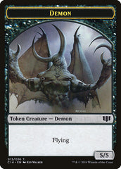 Demon (013/036) // Zombie (016/036) Double-sided Token [Commander 2014 Tokens] | Good Games North