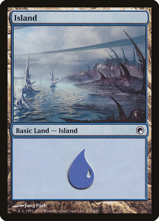 Island (237) [Scars of Mirrodin] | Good Games North