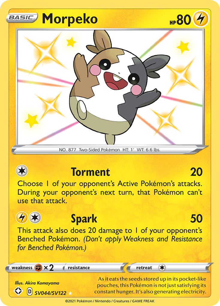 Morpeko (SV044/SV122) [Sword & Shield: Shining Fates] | Good Games North
