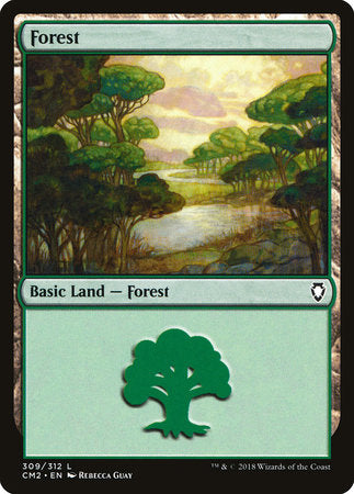 Forest (309) [Commander Anthology Volume II] | Good Games North