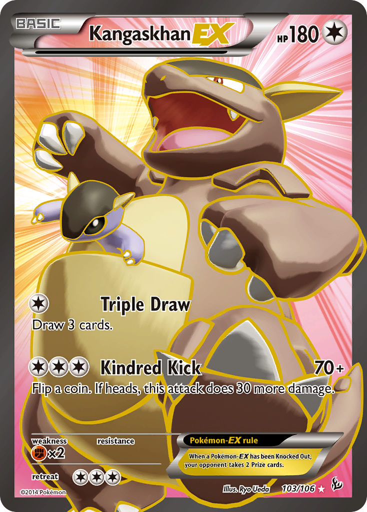 Kangaskhan EX (103/106) [XY: Flashfire] | Good Games North