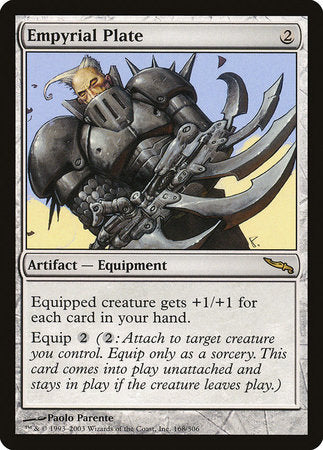 Empyrial Plate [Mirrodin] | Good Games North