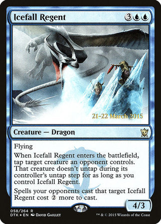 Icefall Regent [Dragons of Tarkir Promos] | Good Games North
