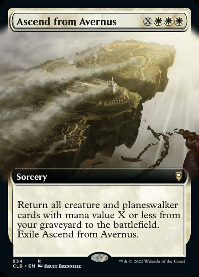 Ascend from Avernus (Extended Art) [Commander Legends: Battle for Baldur's Gate] | Good Games North