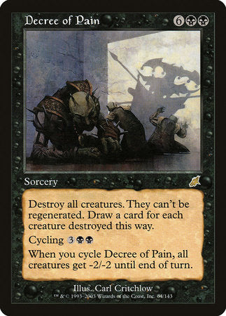 Decree of Pain [Scourge] | Good Games North