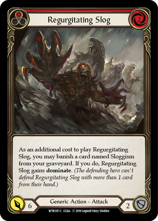 Regurgitating Slog (Red) [WTR197-C] Alpha Print Normal | Good Games North