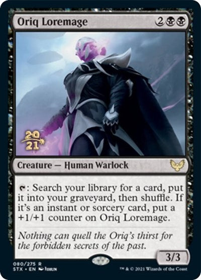 Oriq Loremage  [Strixhaven: School of Mages Prerelease Promos] | Good Games North