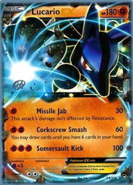Lucario EX (54/111) (The Flying Hammer - Rowan Stavenow) [World Championships 2015] | Good Games North