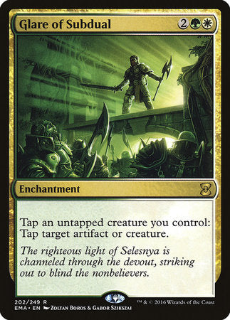 Glare of Subdual [Eternal Masters] | Good Games North
