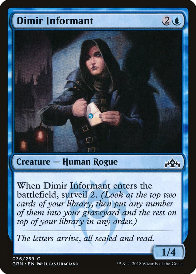 Dimir Informant [Guilds of Ravnica] | Good Games North